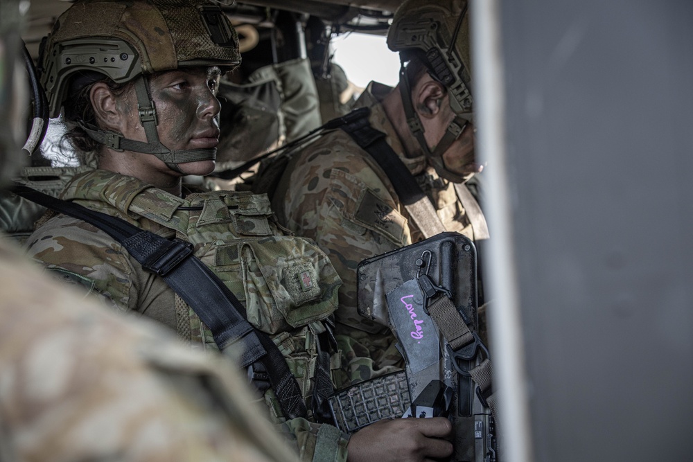 1-27 Charlie Company infill operation alongside with the Australian Defense Force and the Philippine Army on Fort Magsaysay, Philippines