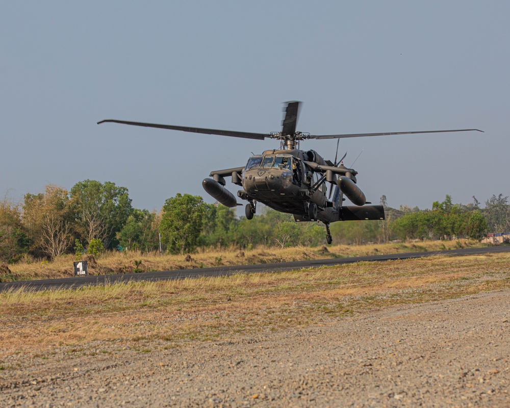 1-27 Charlie Company infill operation alongside with the Australian Defense Force and the Philippine Army on Fort Magsaysay, Philippines