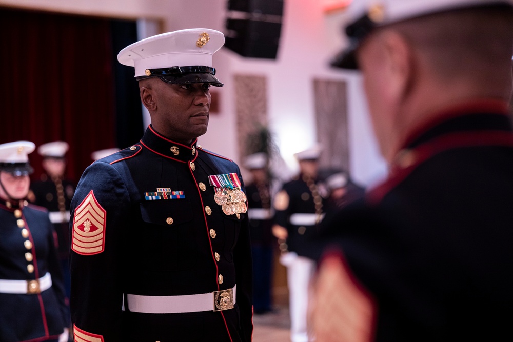 Master Gunnery Sergeant Joseph Rice retires after 30 years of service