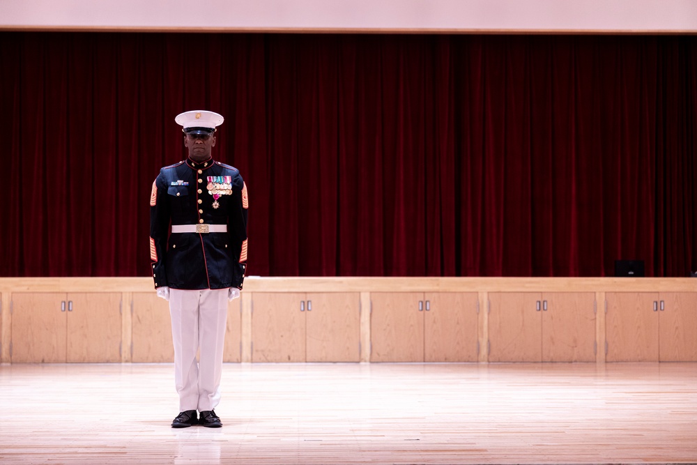 Master Gunnery Sergeant Joseph Rice retires after 30 years of service