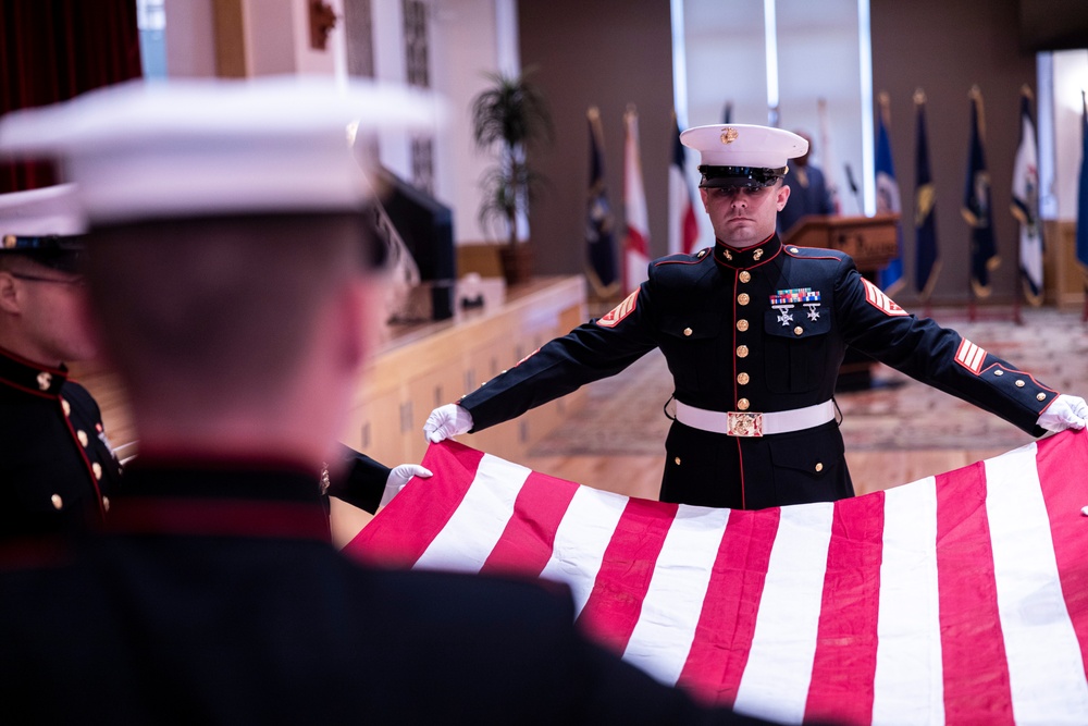 Master Gunnery Sergeant Joseph Rice retires after 30 years of service