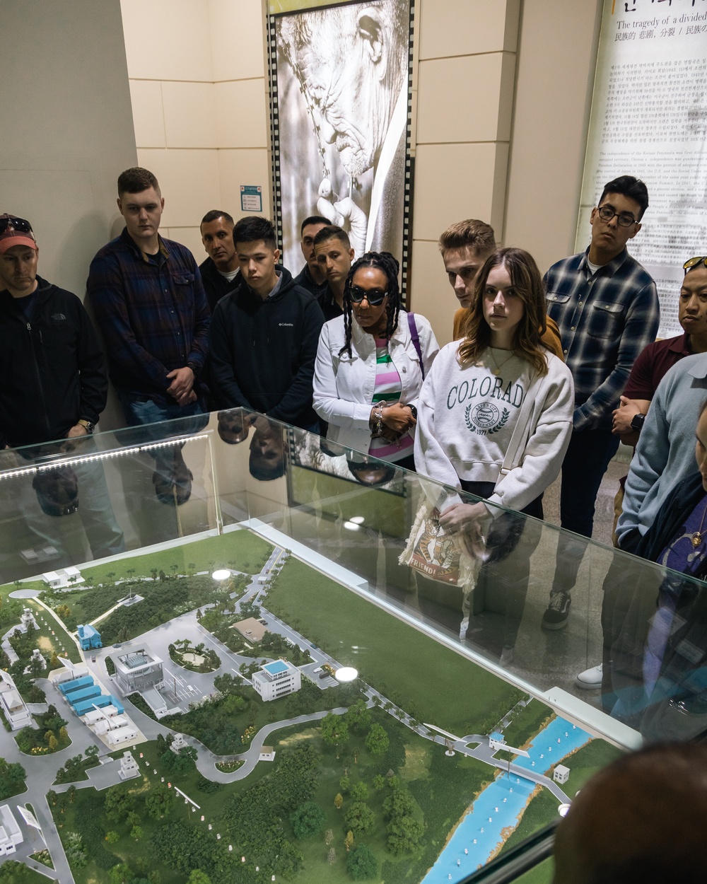 US Marines tour the DMZ