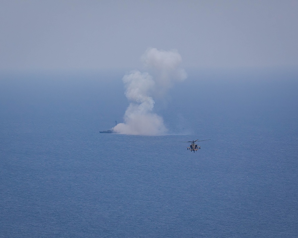 2-6 Cavalry Squadron littoral live fire in Zambales, Philippines