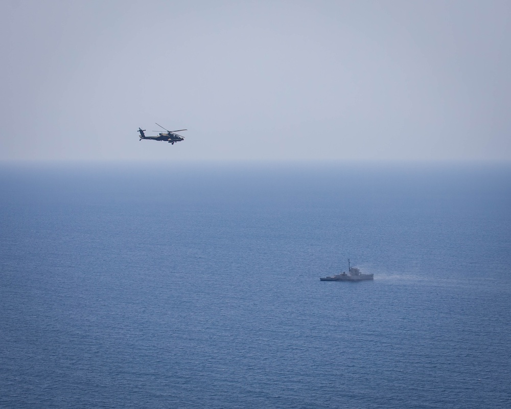 2-6 Cavalry Squadron littoral live fire in Zambales, Philippines