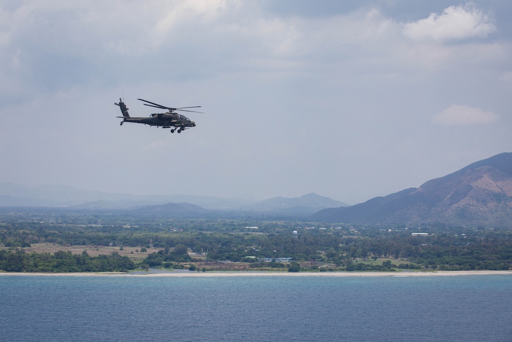 2-6 Cavalry Squadron littoral live fire in Zambales, Philippines