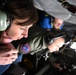German leaders from the local community observe an aerial refueling mission