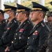 US Marines and ROK Marine support the South Korea's newest Marines