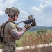 1-27 Delta fire M320 Grenade Launcher on Fernandez Hill, Fort Magsaysay, Philippines