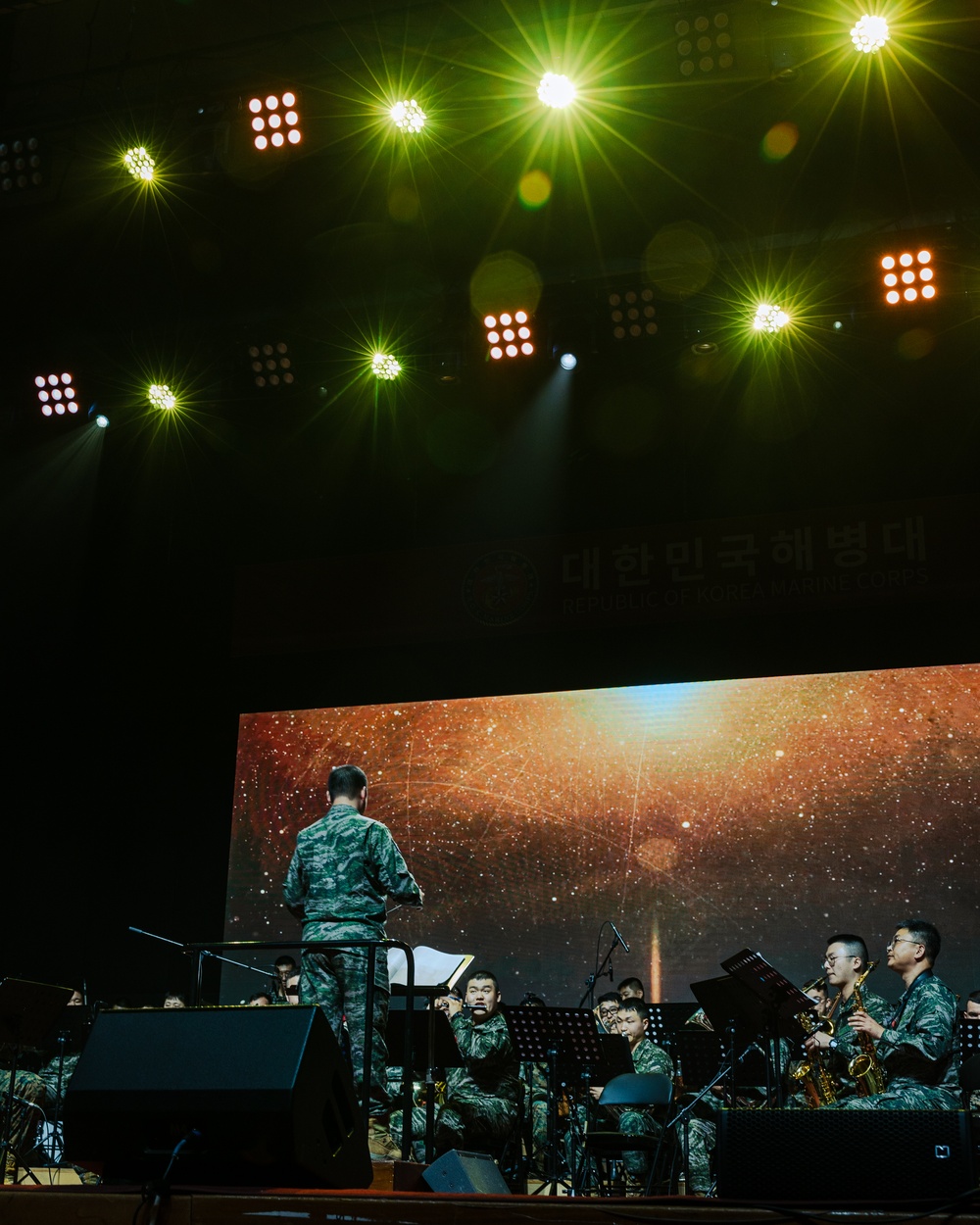 ROK-US Marine Corps host combined band concert