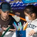 US Marines and children with the Pohong Dasom Children's Center tour Pohong