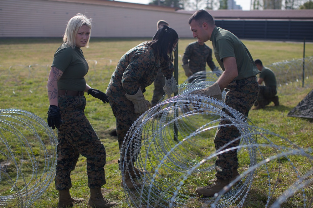 MAG-12 Marines set up T-SCIF in South Korea for KFT 23