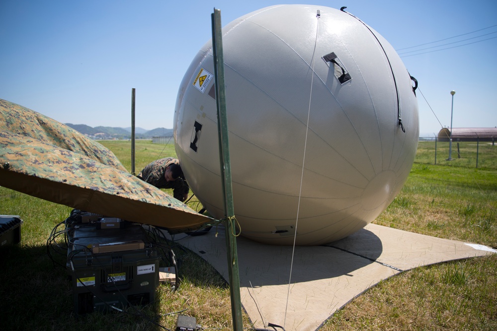 MAG-12 Marines set up T-SCIF in South Korea for KFT 23