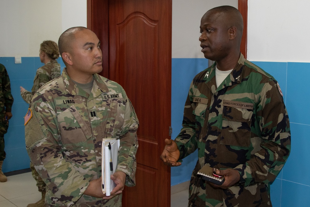 SETAF-AF Civil Affairs Team engages with Armed Forces of Liberia