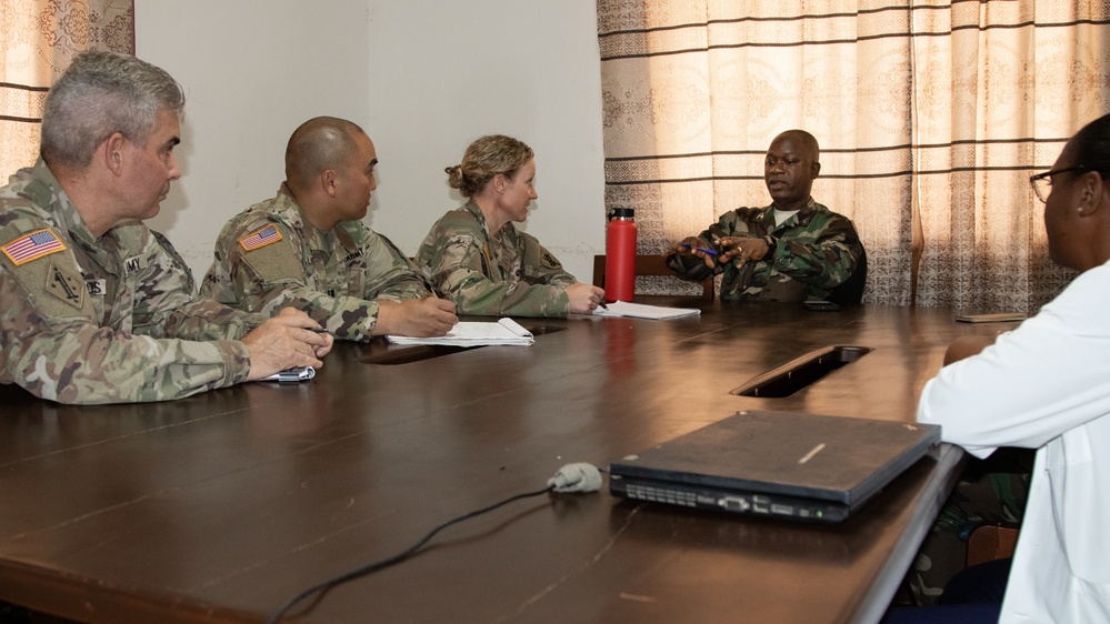 SETAF-AF Civil Affairs Team engages with Armed Forces of Liberia