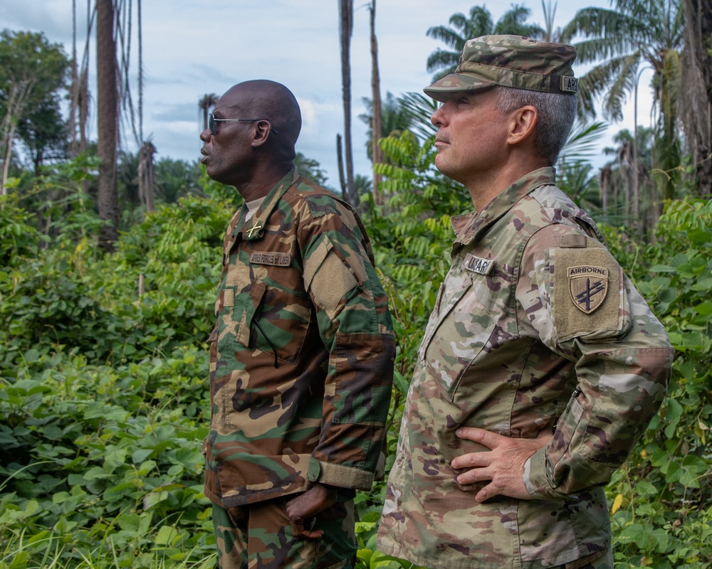 SETAF-AF Civil Affairs Team engages with Armed Forces of Liberia