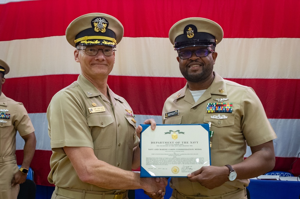 Retirement Ceremony for Chief Aviation Boatswain’s Mate Dwayne Black