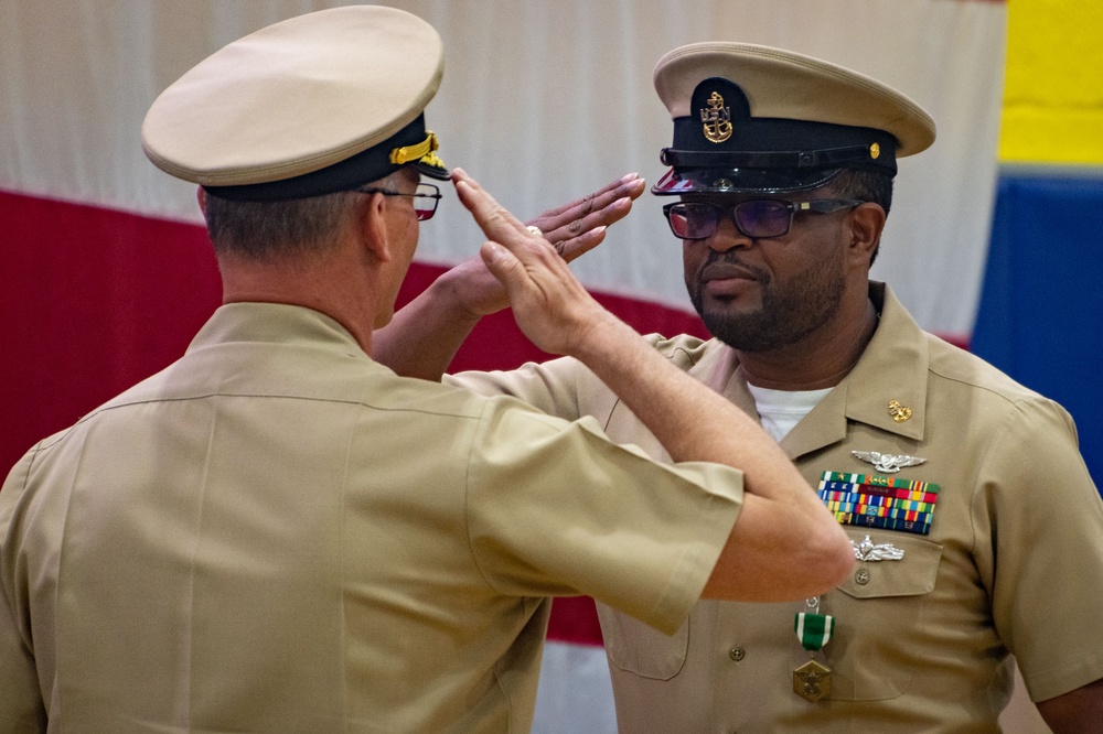 Retirement Ceremony for Chief Aviation Boatswain’s Mate Dwayne Black