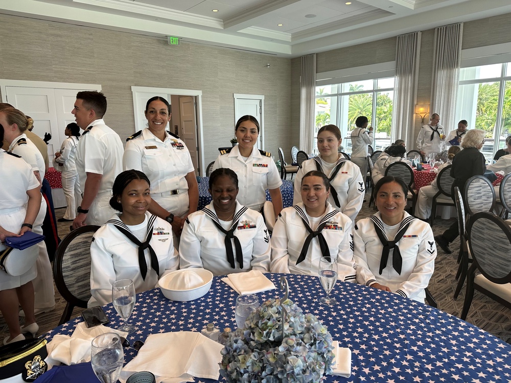 BROWARD NAVY DAYS SALUTES WOMEN IN THE MILITARY WITH A LUNCHEON