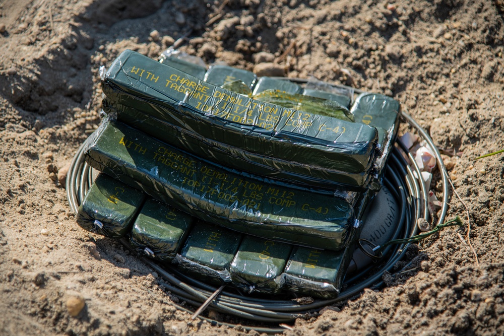 Warren Grove Gunnery Range Completes Annual Explosive Ordnance Disposal Week