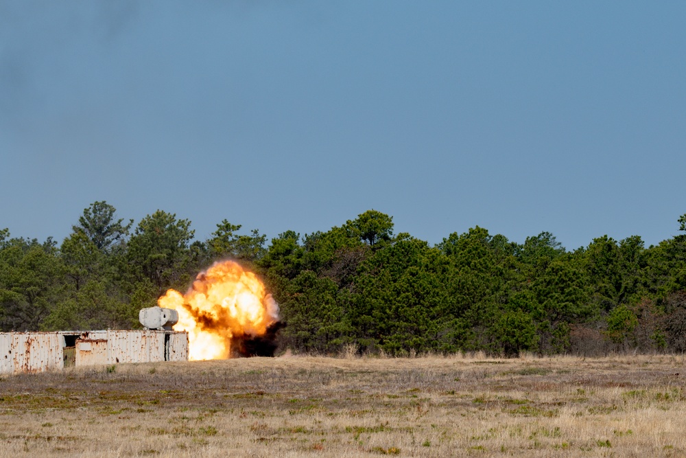 Warren Grove Gunnery Range Completes Annual Explosive Ordnance Disposal Week