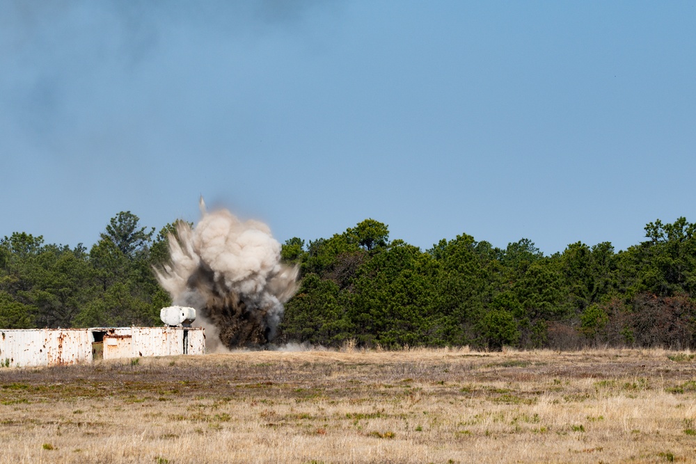 Warren Grove Gunnery Range Completes Annual Explosive Ordnance Disposal Week