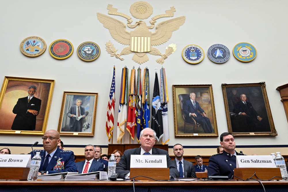 DVIDS - Images - SecAF Kendall, CSO Saltzman, CSAF Brown Testify At ...