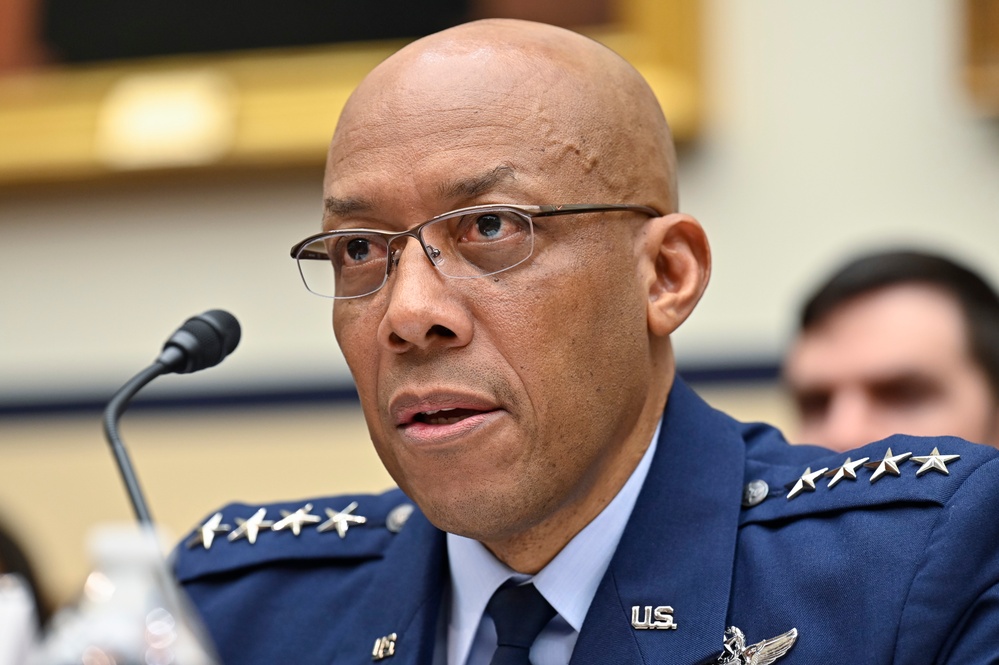 DVIDS - Images - SecAF Kendall, CSO Saltzman, CSAF Brown testify at ...