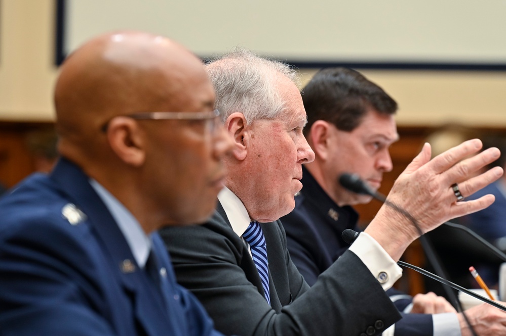 SecAF Kendall, CSO Saltzman, CSAF Brown testify at HASC