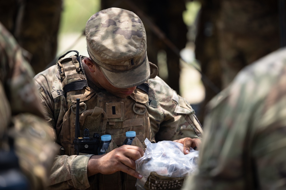 U.S. and Philippine soldiers conduct a training mission