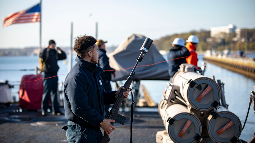 USS Porter Visits Kiel, Germany