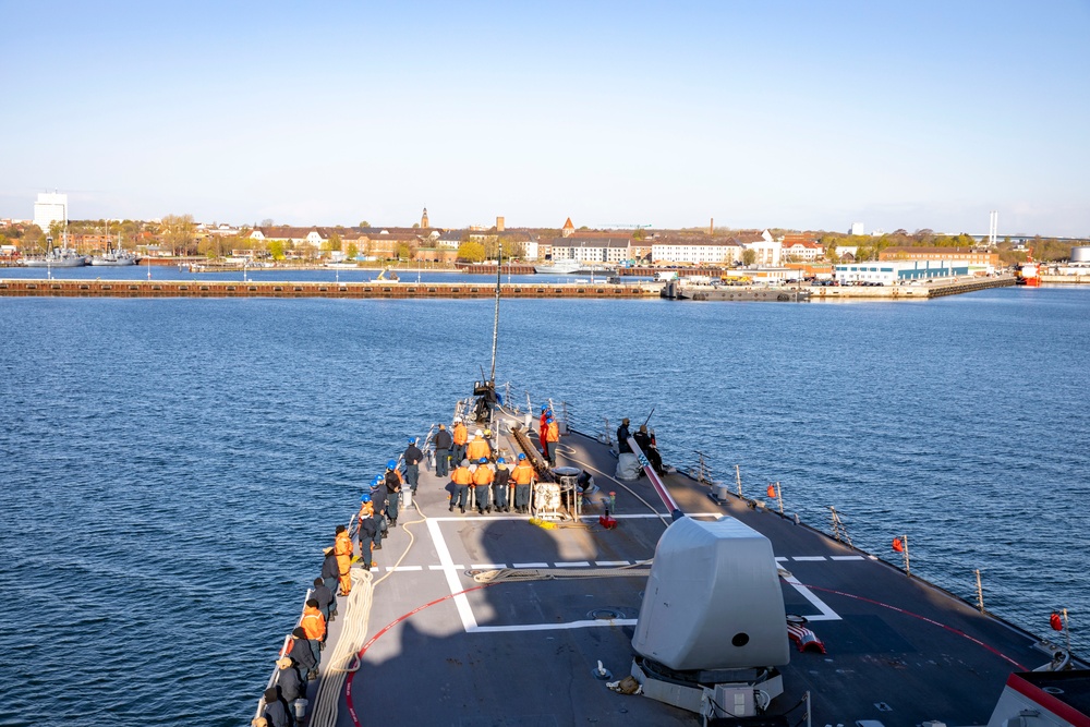 USS Porter Visits Kiel, Germany