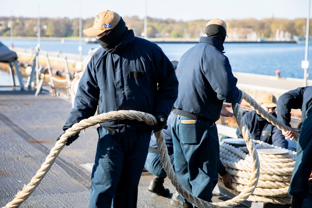 USS Porter Visits Kiel, Germany