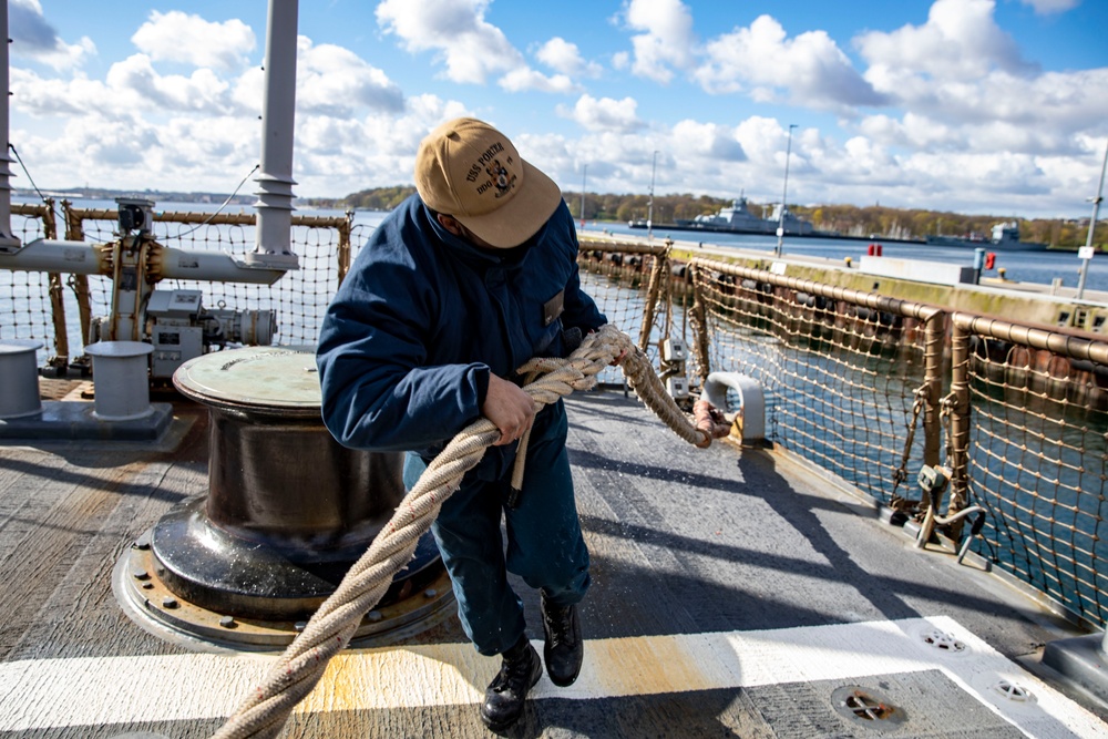 USS Porter Visits Kiel, Germany