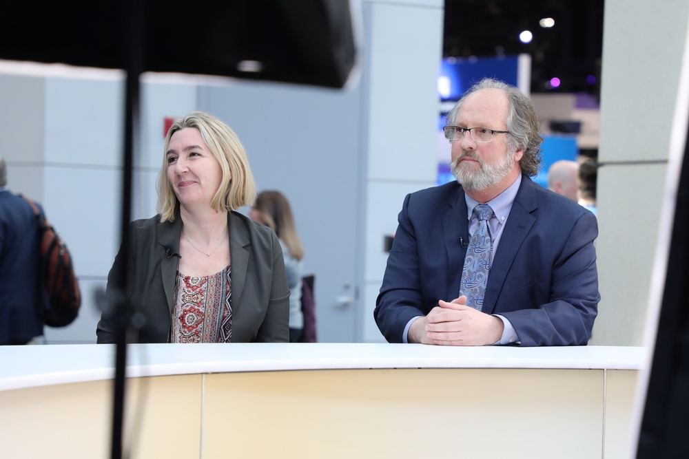 Holly Joers and Bill Tinston are Interviewed on HIMSS TV