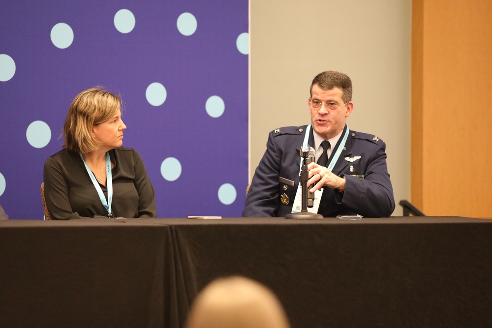 Col. Thomas Catilina Speaks at the Global Policy Breakfast at HIMSS23