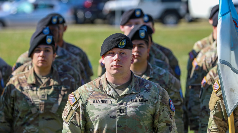 207th MIB(T) Headquarters and Headquarters Company Change of Command Ceremony