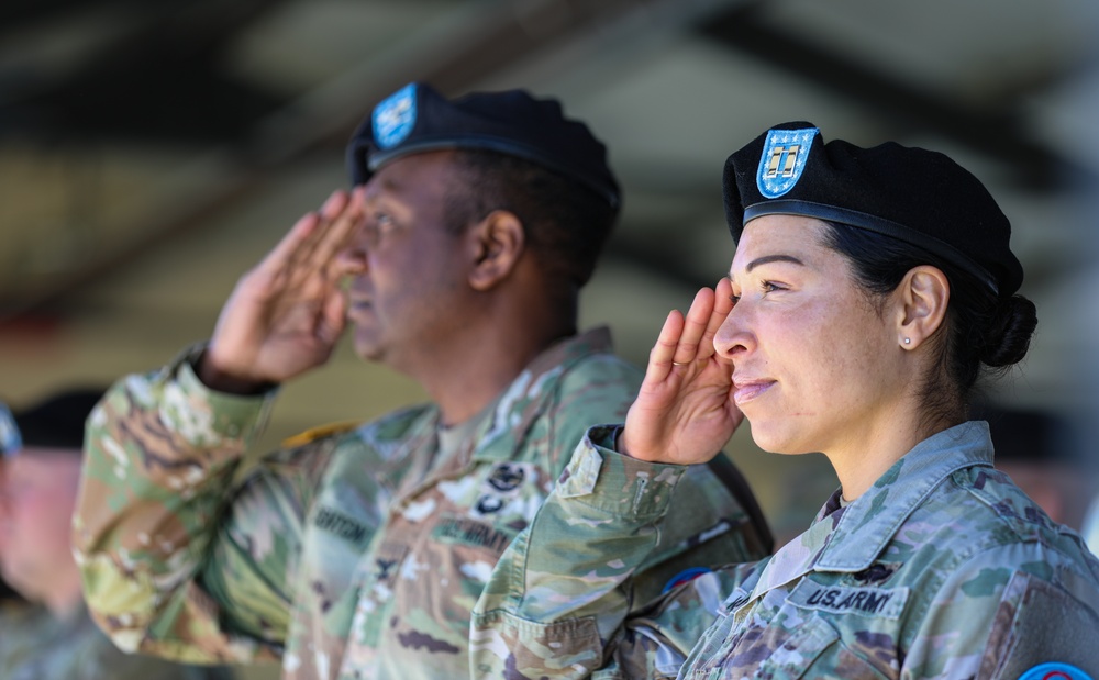 207th MIB(T) Headquarters and Headquarters Company Change of Command Ceremony