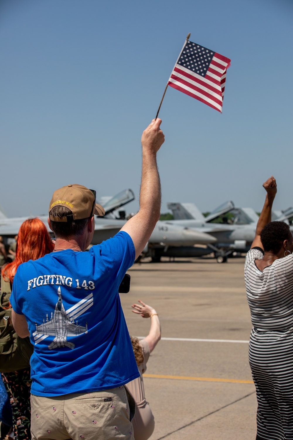 CVW-7 squadrons returned to homeport.