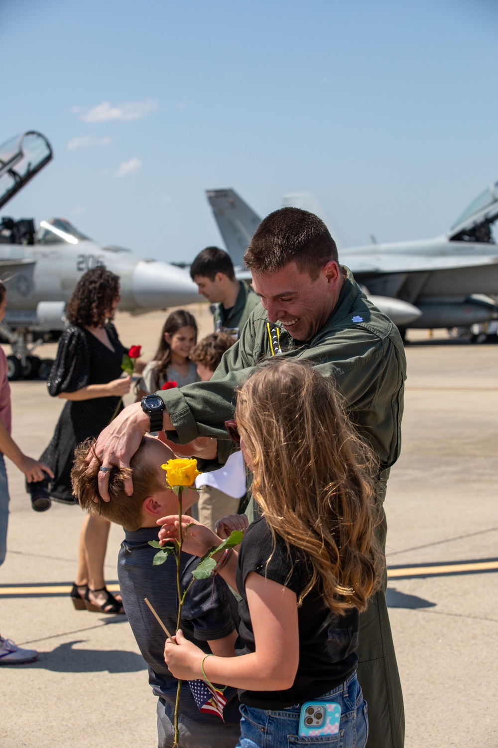 CVW-7 squadrons returned to homeport.