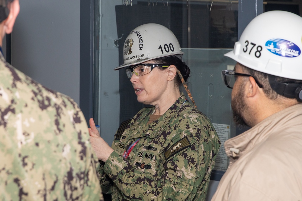 Norfolk Naval Shipyard Leadership Gembas Help Resolve Issues Through Workforce Engagement