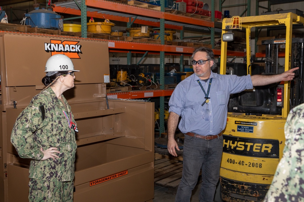 Norfolk Naval Shipyard Leadership Gembas Help Resolve Issues Through Workforce Engagement