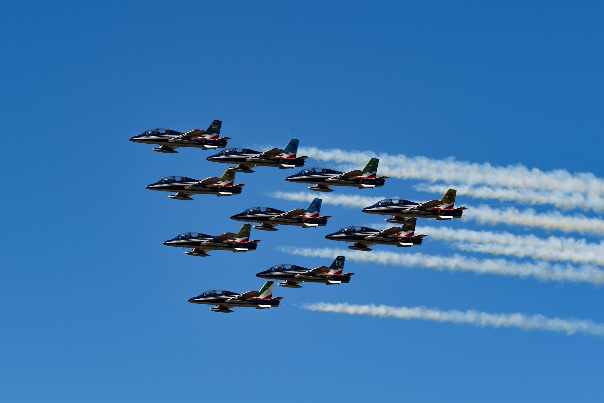 DVIDS - Images - Italy's Frecce Tricolori aerobatic team fly the skies of  Aviano [Image 7 of 12]