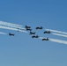 Italy’s Frecce Tricolori aerobatic team fly the skies of Aviano