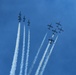 Italy’s Frecce Tricolori aerobatic team fly the skies of Aviano