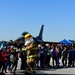 Italy’s Frecce Tricolori aerobatic team fly the skies of Aviano