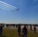 Italy’s Frecce Tricolori aerobatic team fly the skies of Aviano