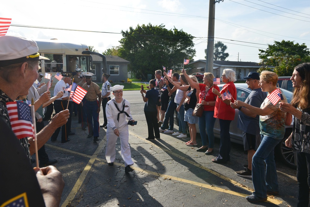 American Legion Post 222 host Sailors and Marines during Fleet Week Port Everglades 2023