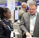 Lt. Gen. Telita Crosland tours the Federal Health Pavilion