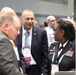 Lt. Gen. Telita Crosland and Pat Flanders tour the Federal Health Pavilion