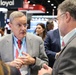 Dr. Lester Martinez-Lopez tours the Federal Health Pavilion at the HIMSS Conference